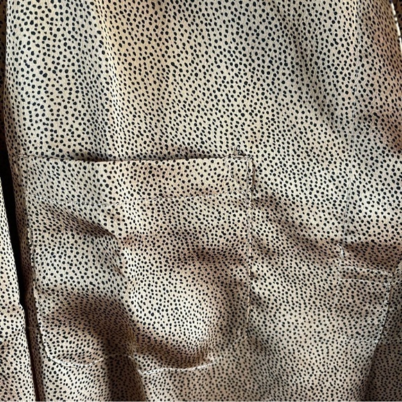 NWT Bishop + Young Top micro dots slight shimmer pullover tunic/blouse size L - Picture 6 of 10